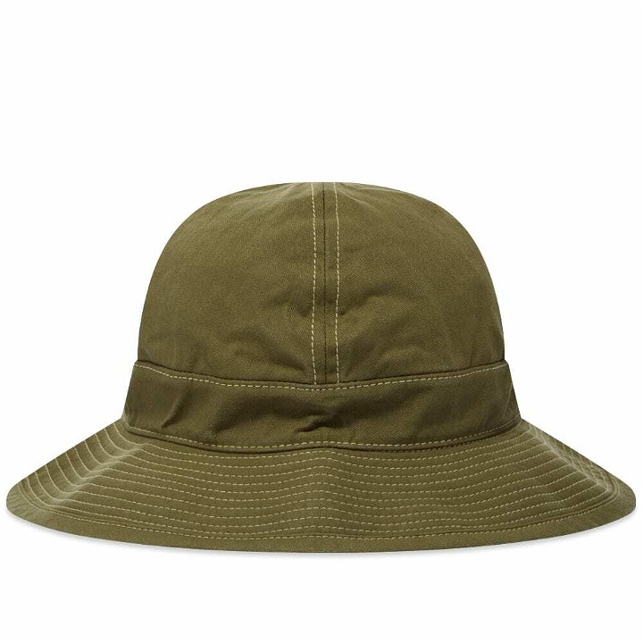 Photo: orSlow Men's US Navy Hat in Green
