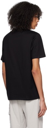 C.P. Company Black Embroidered T-Shirt