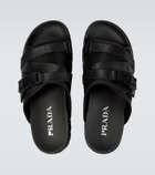 Prada Strapped nylon sandals
