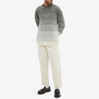 NN07 Men's Walther Gradient Crew Knit in Grey