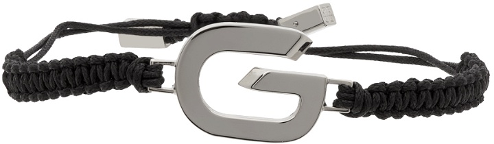 Photo: Givenchy Silver G Link Cord Bracelet