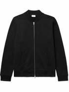 Handvaerk - Pima Cotton-Jersey Bomber Jacket - Black