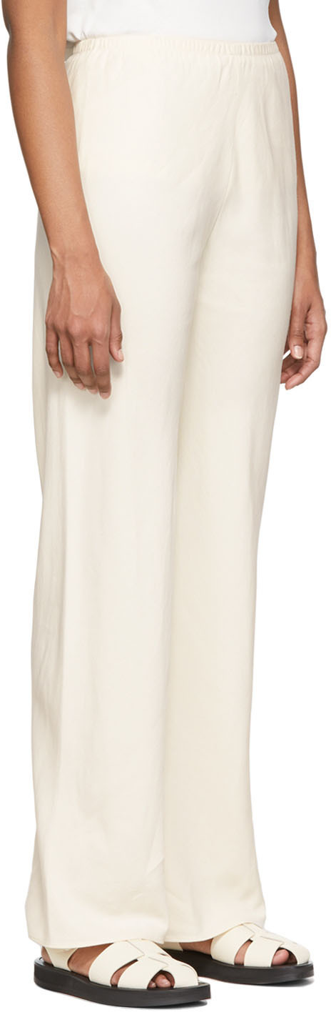 The Row Off White Gala Trousers The Row