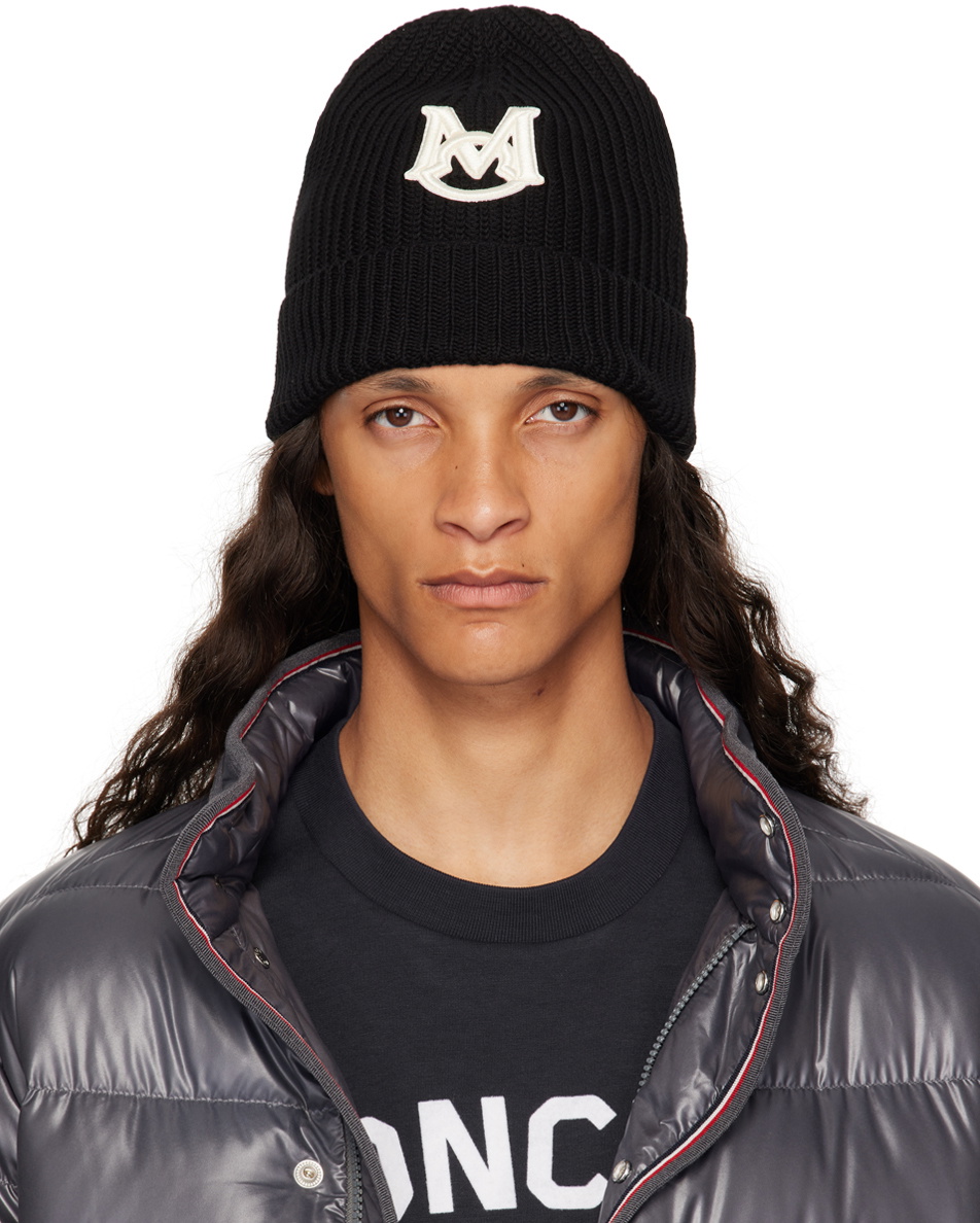 Moncler Black Beanies