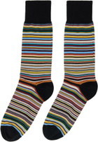Paul Smith Three-Pack Multicolor 'Artist Stripe' Socks