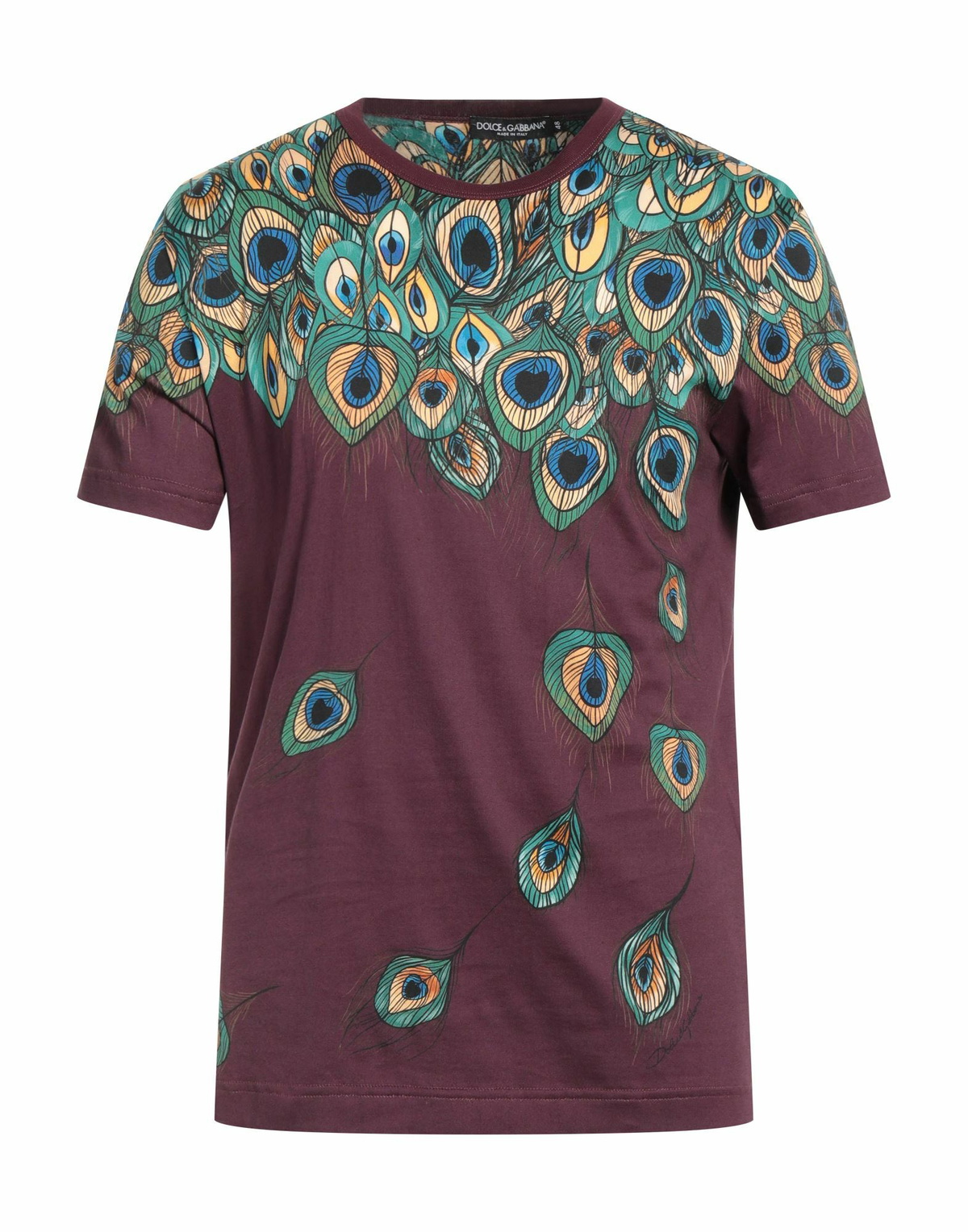 Dolce & gabbana Mens T-shirt in Plum