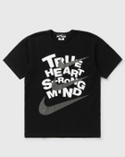Comme des Garçons Black X NIKE TEE Black Mens Shortsleefe