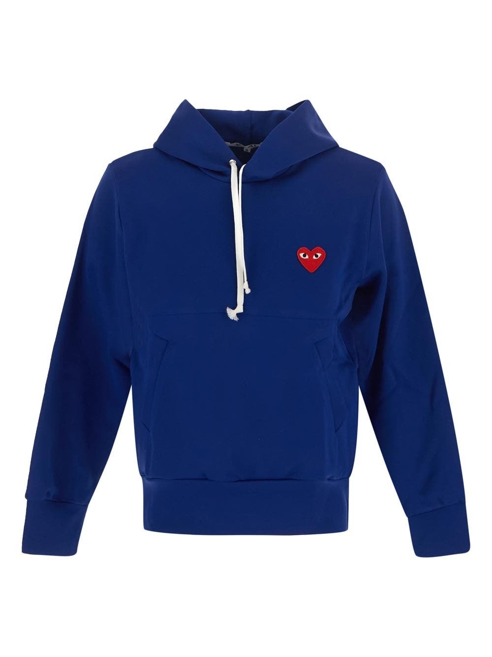 Photo: Comme Des Garçons Play Logo Embroidered Hoodie