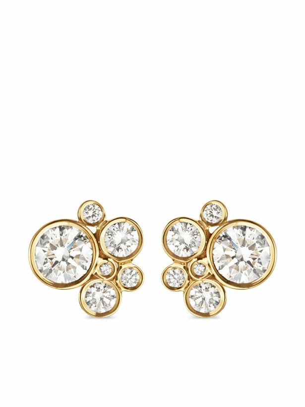 Photo: Sophie Bille Brahe 18kt Yellow Gold Bisou Diamond Single Earring