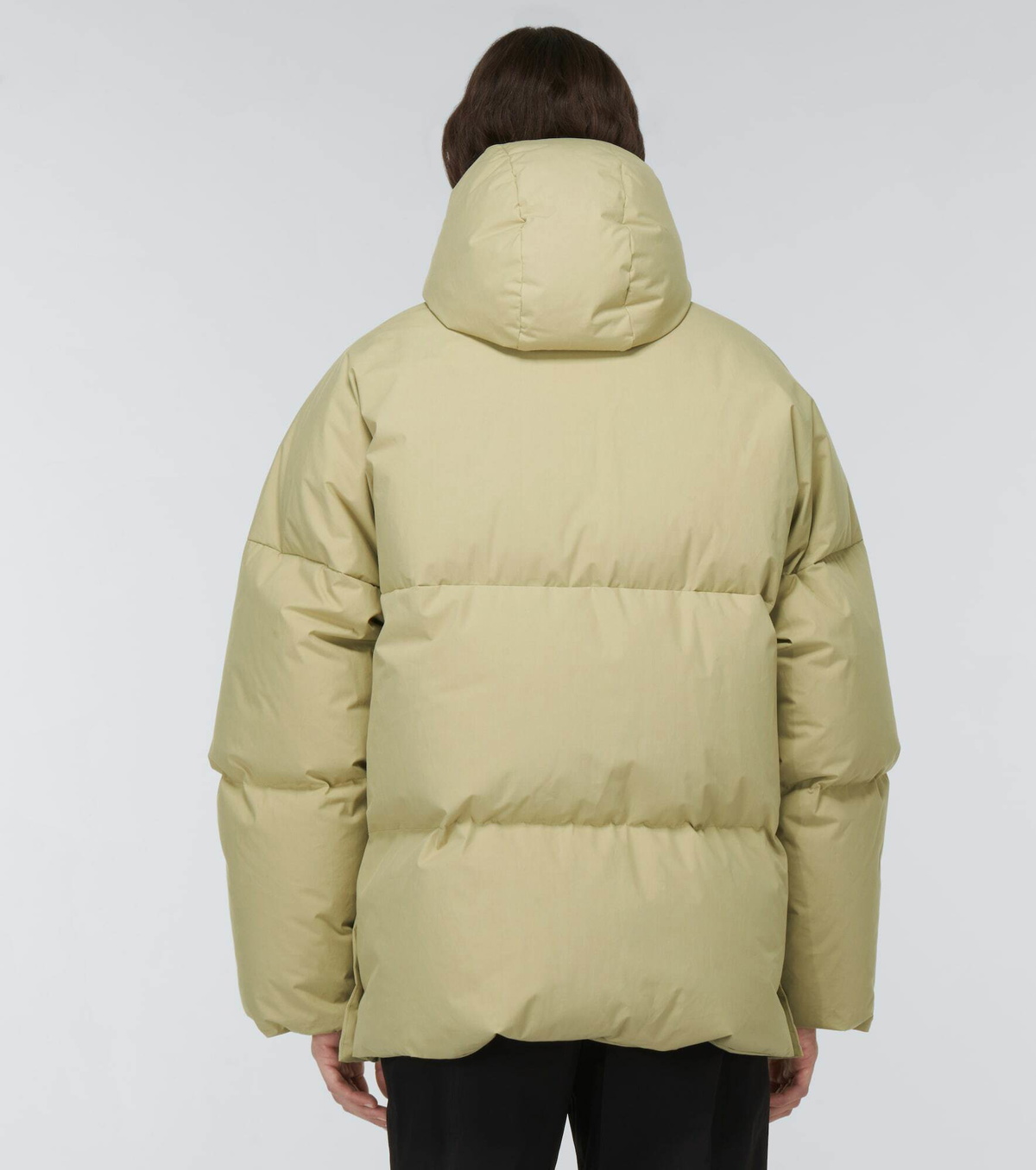 Bottega Veneta - Frosted poplin puffer jacket