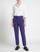 Alessia Santi Womens Pants in Purple