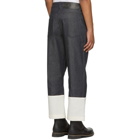 Loewe Navy Fisherman Jeans