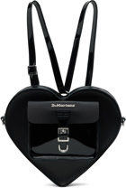 Dr. Martens Black Heart Shaped Leather Backpack