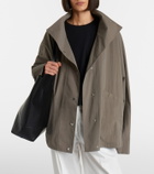Toteme Oversized cotton-blend jacket