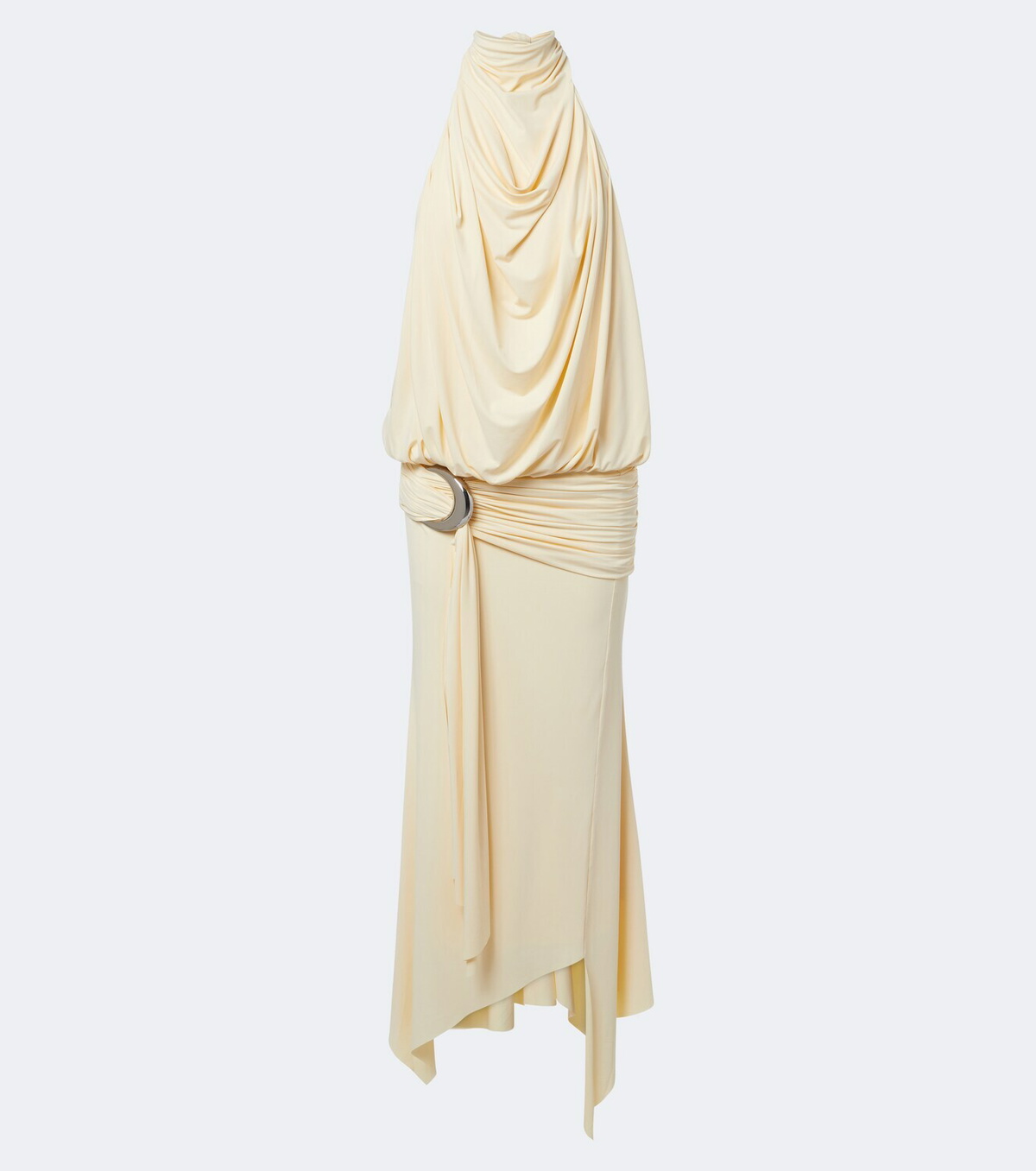 De La Vali Vida draped jersey minidress