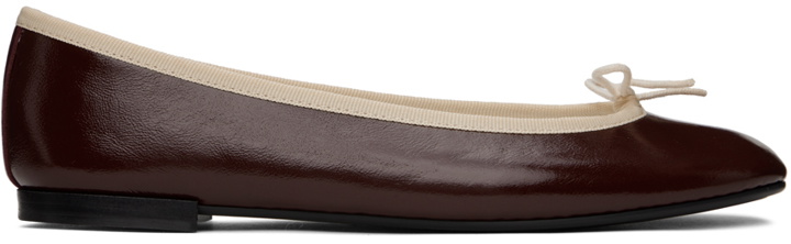 Photo: Repetto Burgundy Cendrillon Ballerina Flats