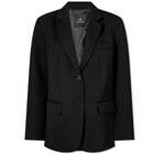 Anine Bing Women's Classic Blazer in Black