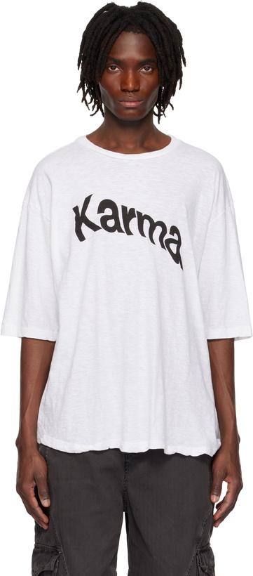 Photo: UNDERCOVER White UC1E4820-1 T-shirt