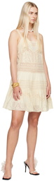 ZIMMERMANN Off-White Halliday Minidress