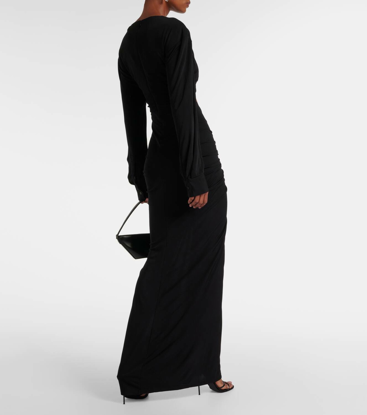 Christopher Esber Vivenda draped jersey maxi dress Christopher Esber