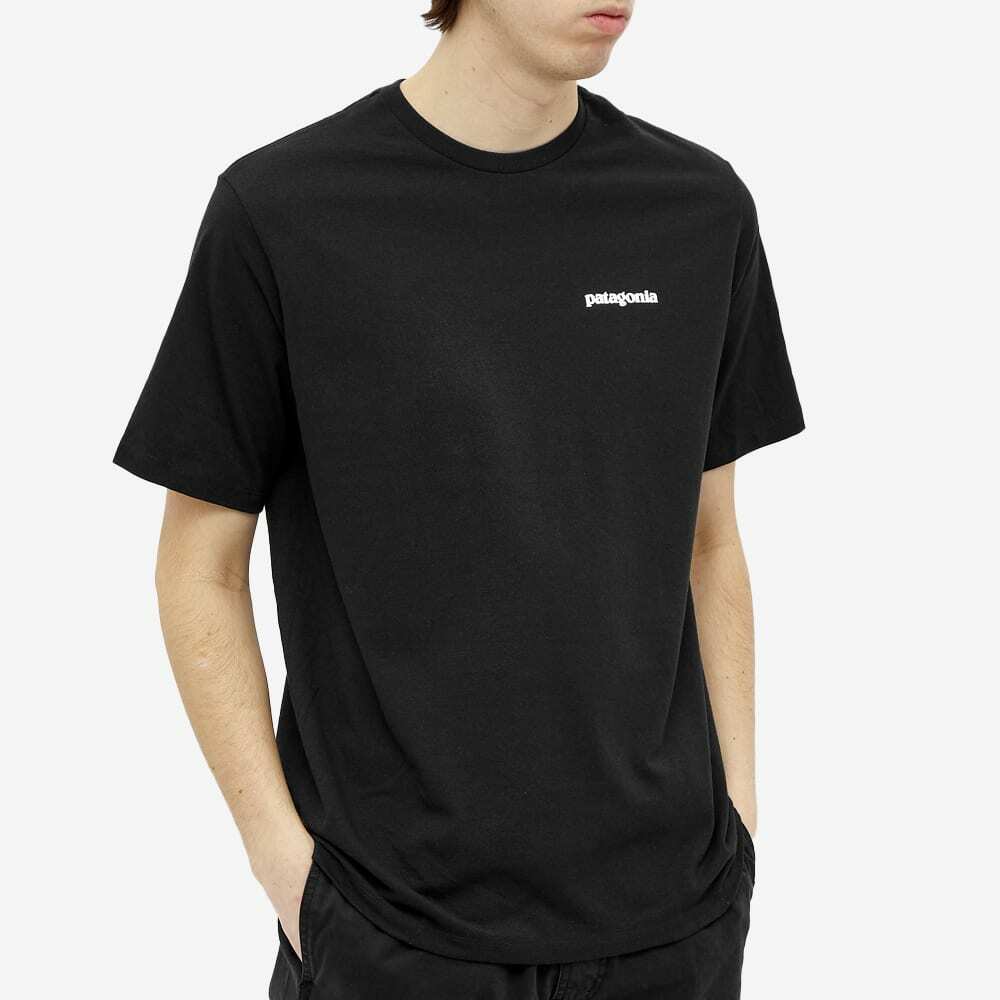 Patagonia P-6 Logo Responsibili-Tee in Black