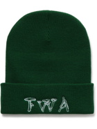 FRIENDS WITH ANIMALS - Logo-Embroidered Knitted Beanie