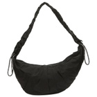 F/CE. Textured Twill Crossbody Bag in Black 
