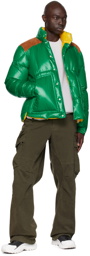 Moncler Green Ain Down Jacket