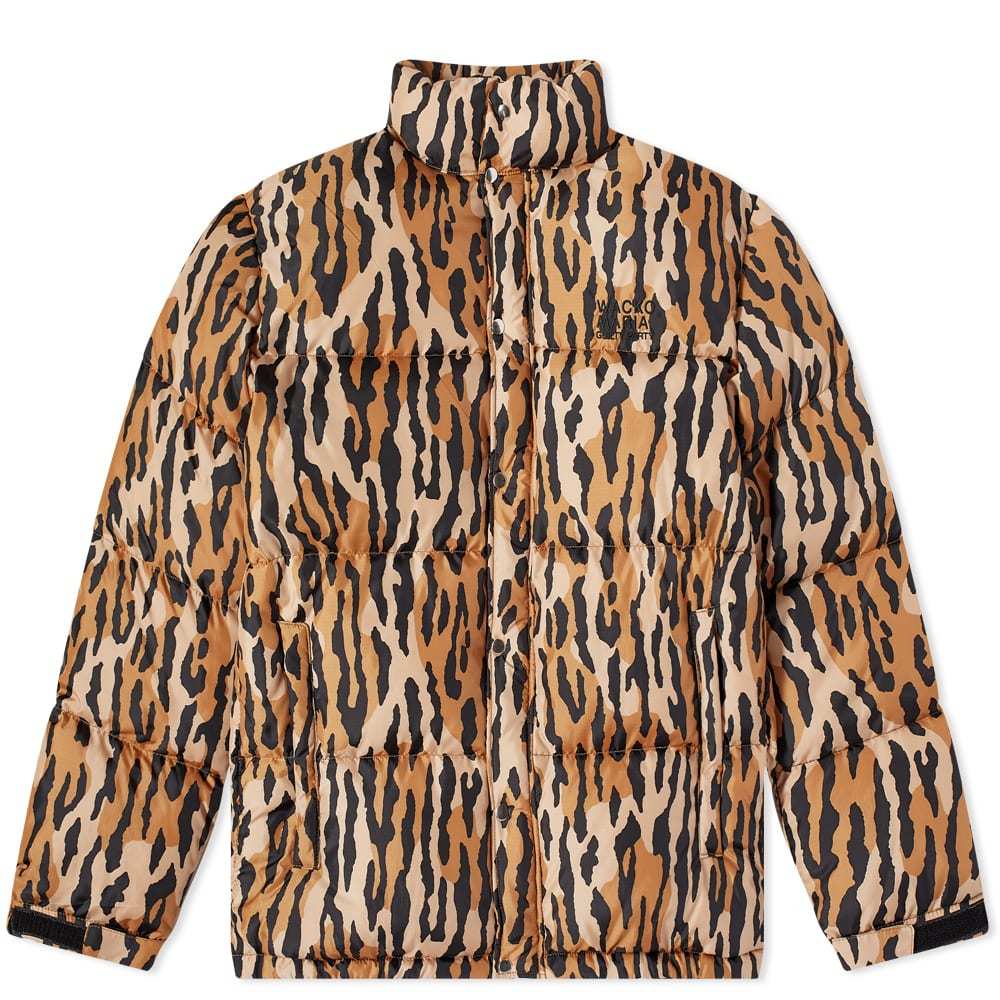 Wacko Maria NANGA Leopard Down Jacket Wacko Maria