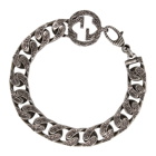 Gucci Silver Interlocking G Chain Bracelet