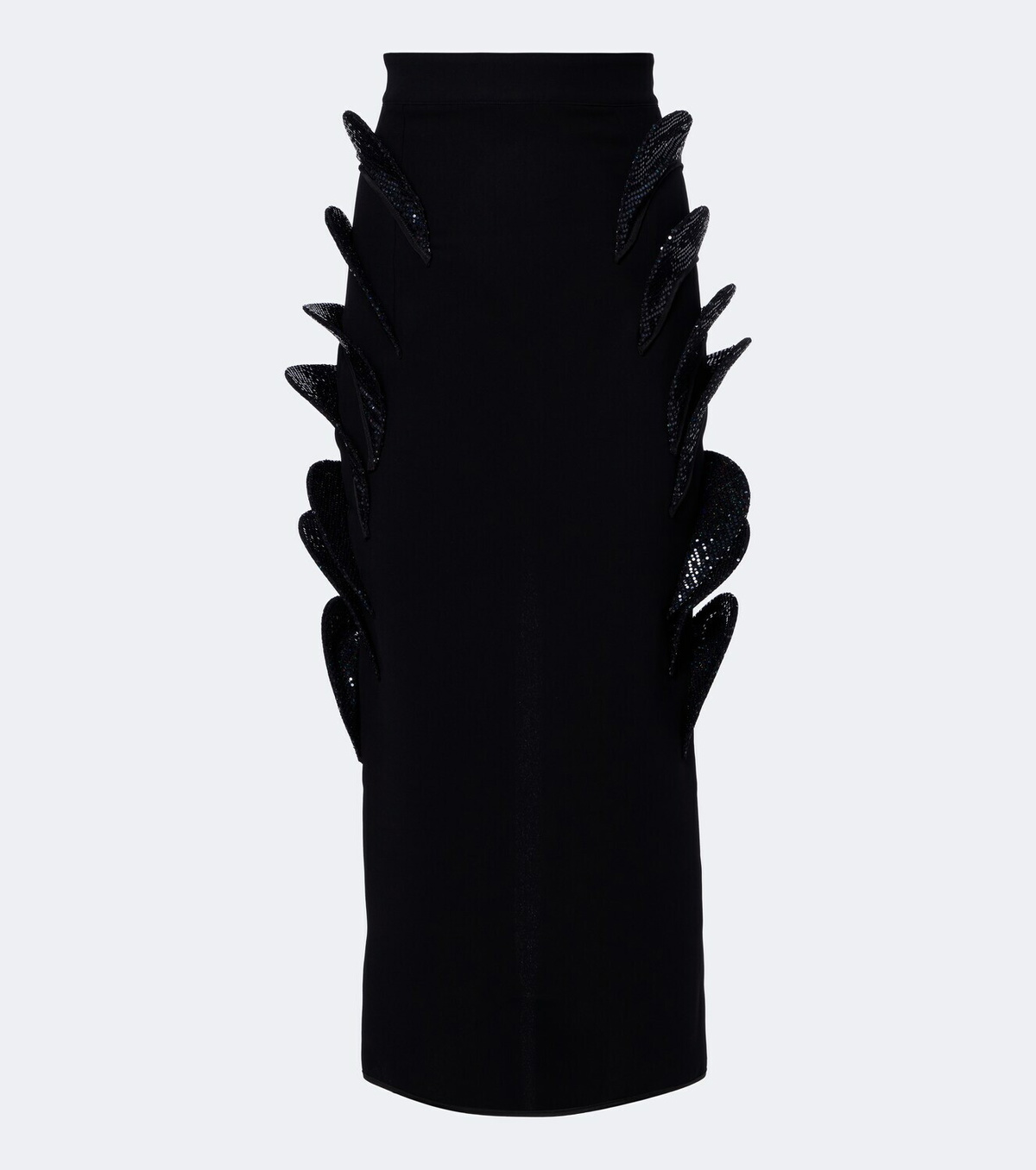 Maticevski Arching sequined embellished pencil skirt