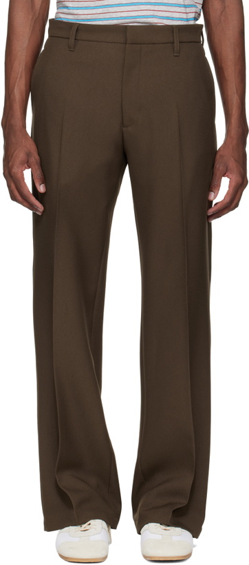 Photo: Stockholm (Surfboard) Club Brown Tailored Bootcut Trousers