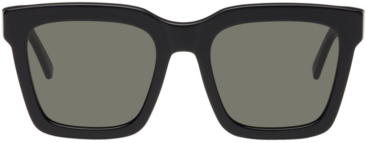 Photo: RETROSUPERFUTURE Black Aalto Sunglasses