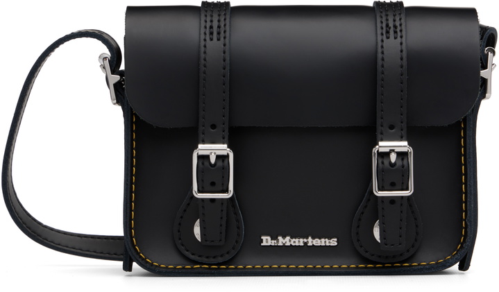 Photo: Dr. Martens Black 7 Inch Leather Crossbody Bag