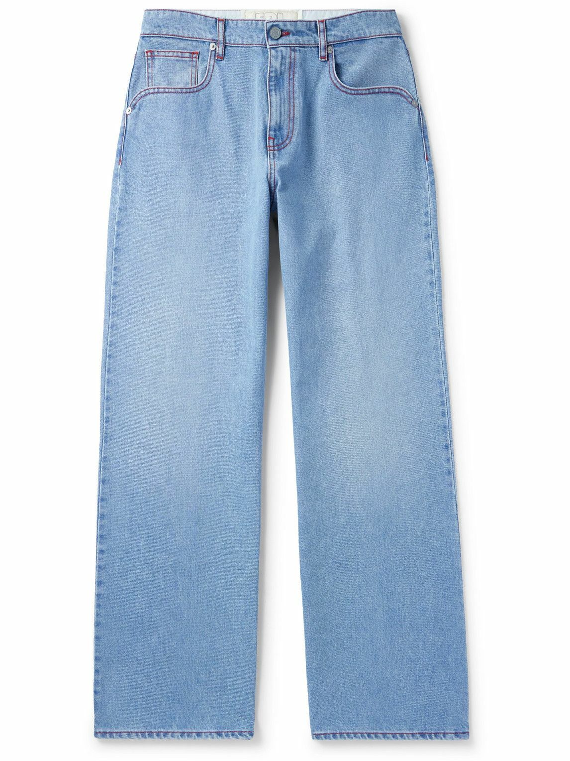ERL - Venice Straight-Leg Jeans - Blue
