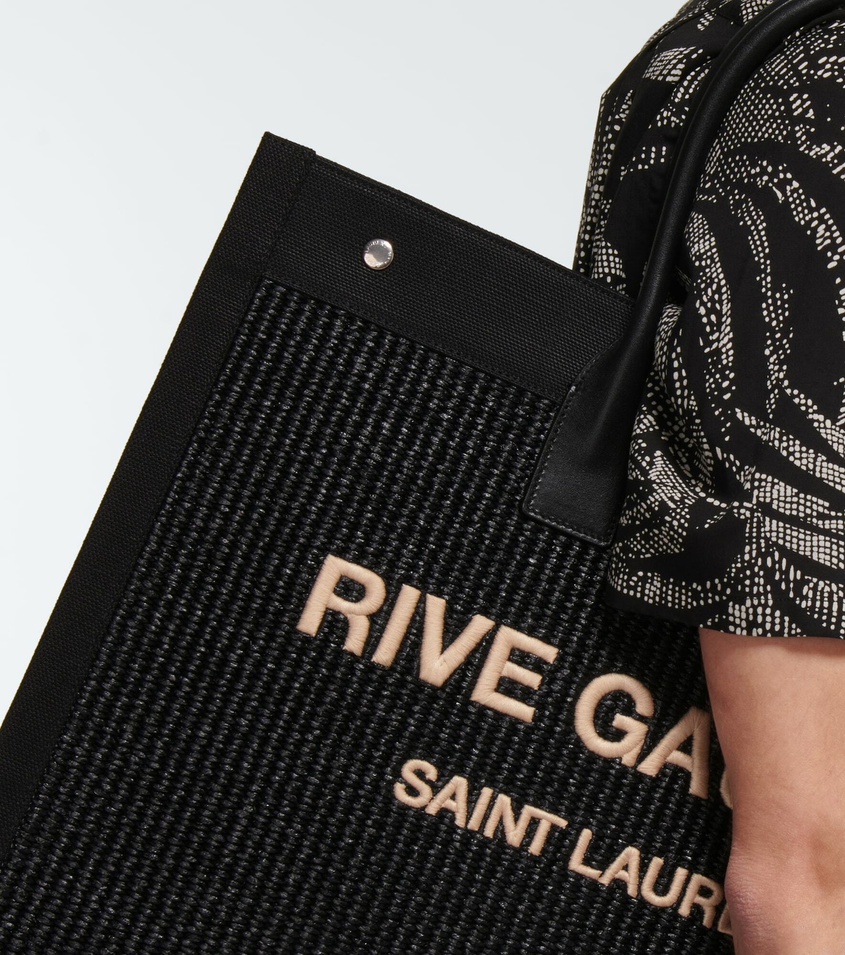 Saint Laurent - Rive Gauche fabric tote bag Saint Laurent