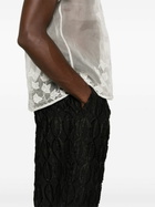 Labrum London Jacquard Straight Trousers