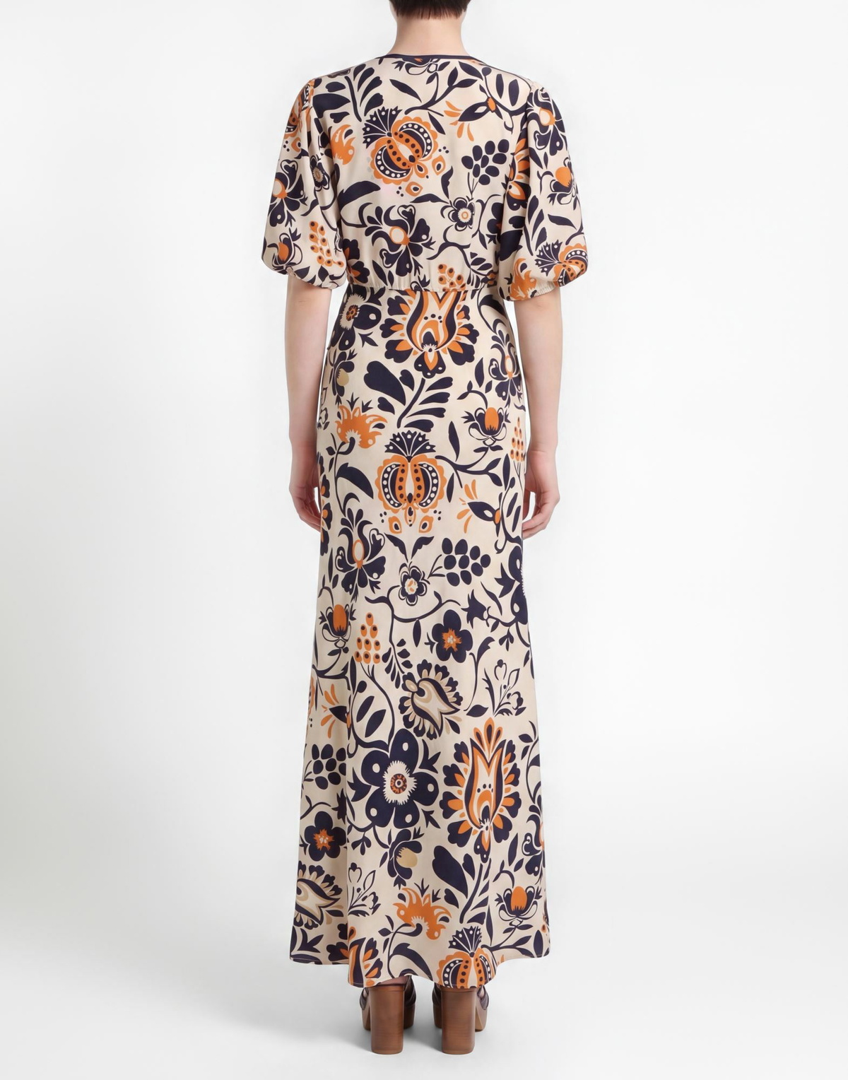 La Doublej Womens Maxi dress in Off white