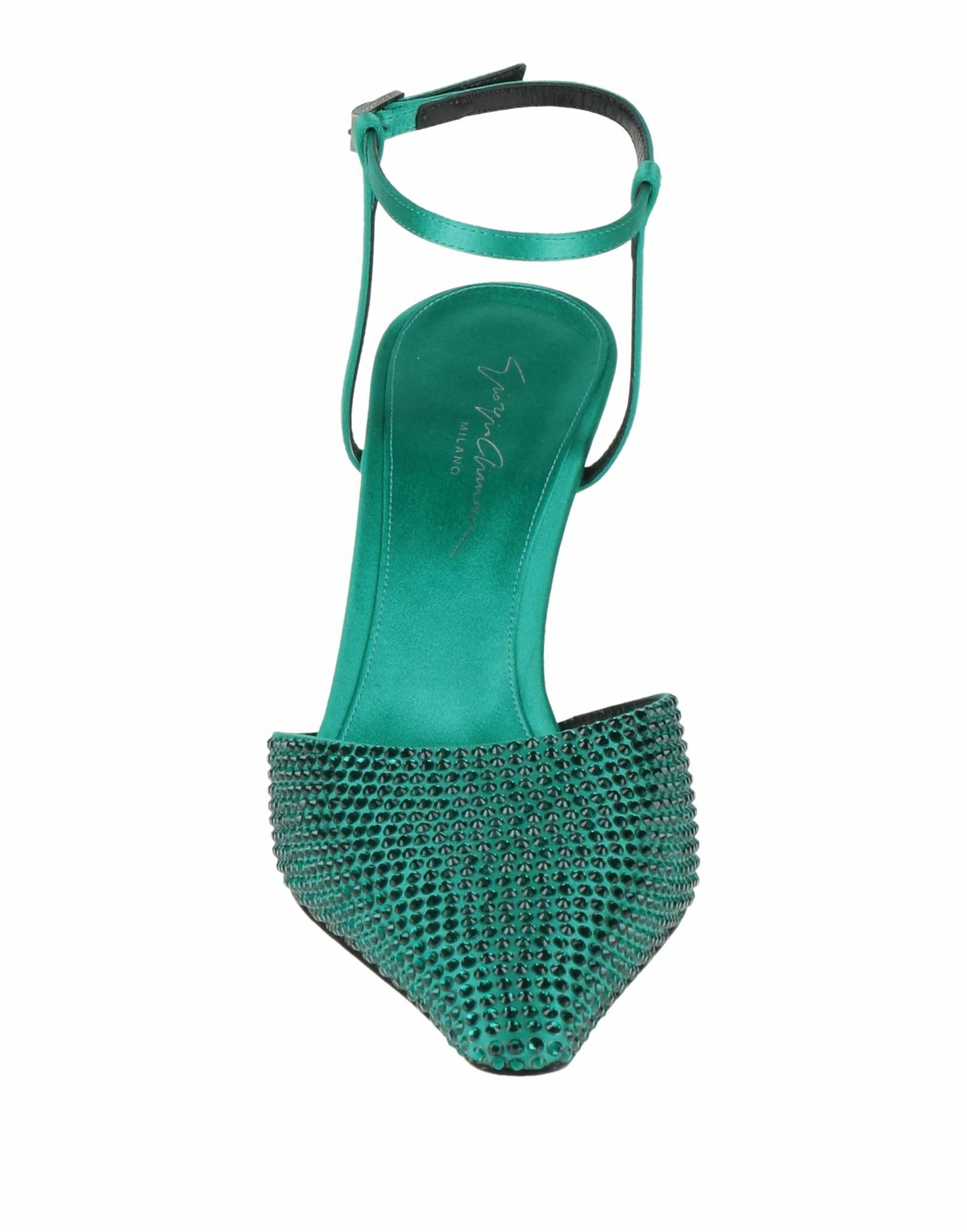 Giorgio Armani Womens Pumps Emerald in Green