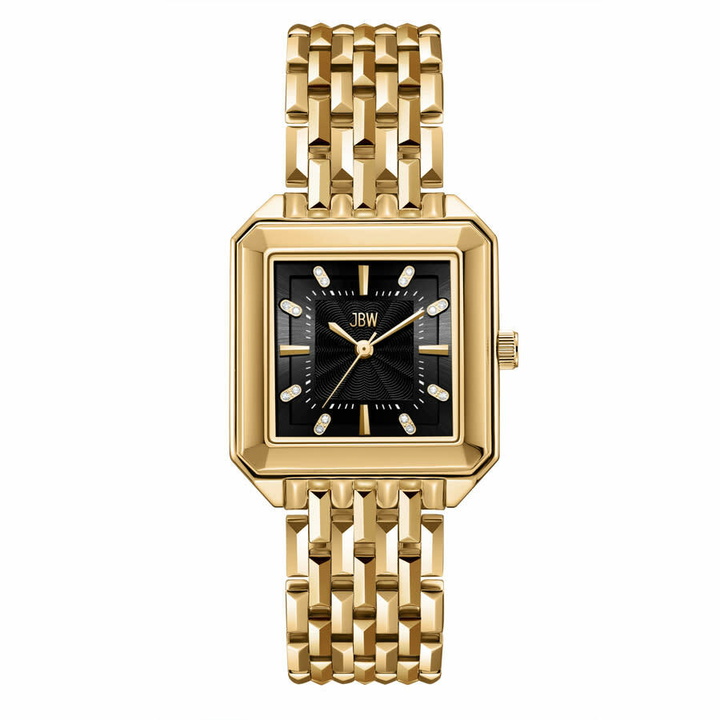 Photo: JBW Astra Diamond Black Dial Ladies Watch J6410D