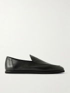 Auralee - Leather Loafers - Black