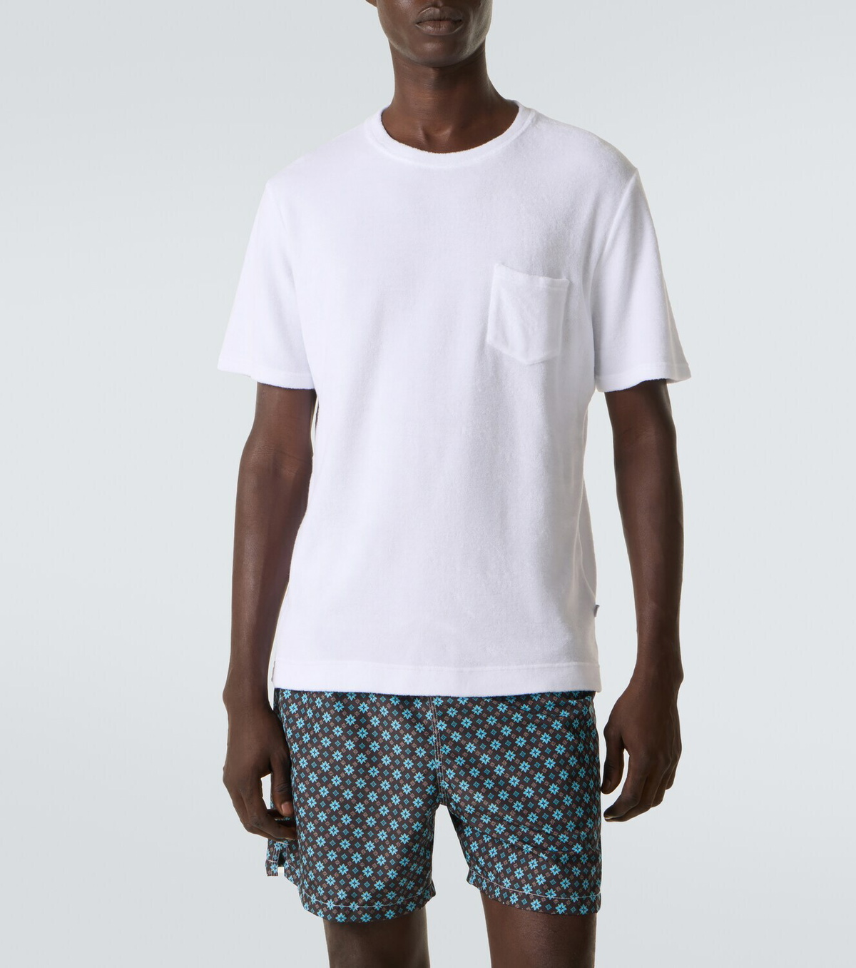 Fedeli Extreme cotton terry polo T-shirt