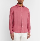 Altea - Bond Linen Shirt - Pink