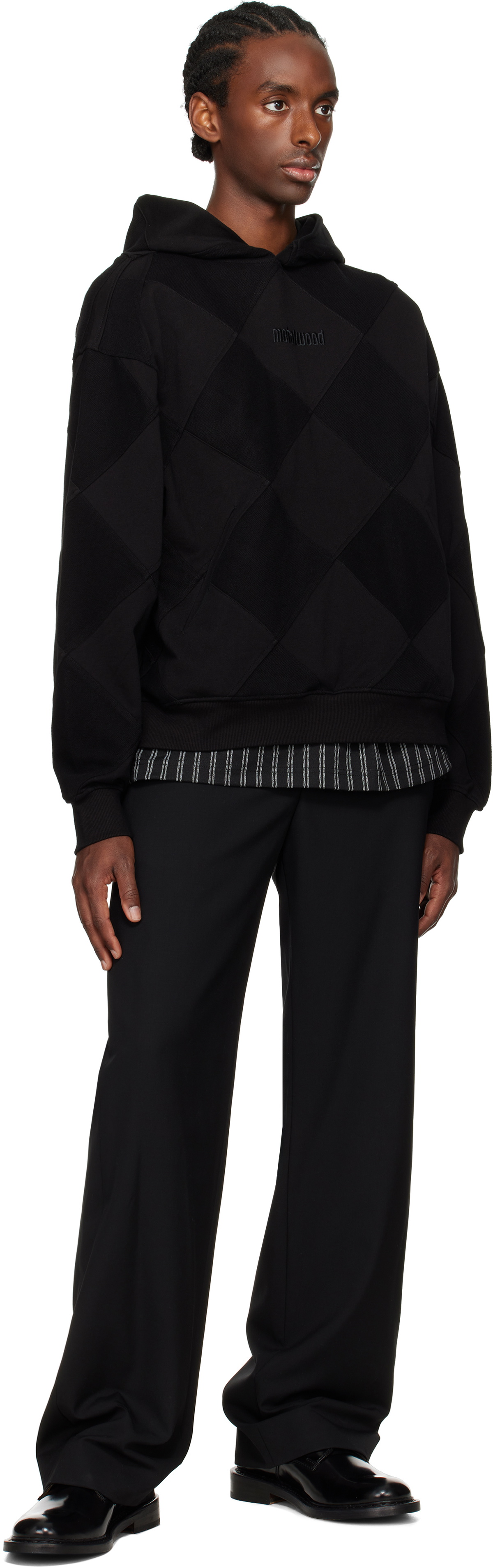 Metalwood Studio Black Diamond Terry Hoodie