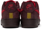 Nike Red Air Force 1 '07 Layers of Love Sneakers