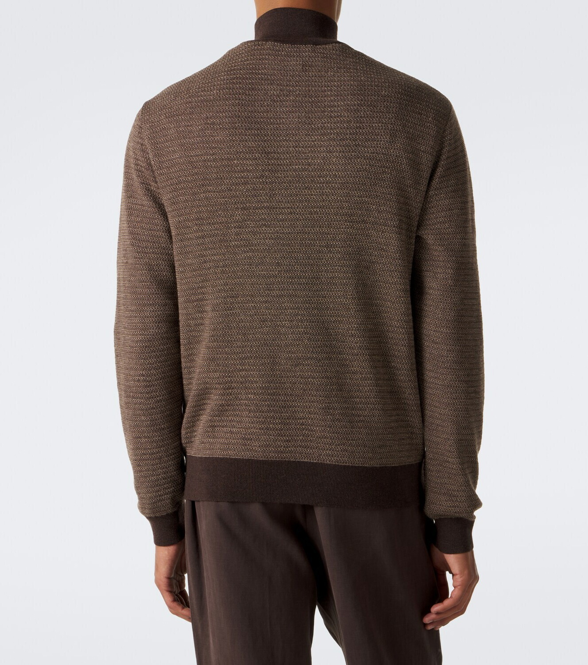 Frescobol Carioca Heitor quarter zip sweater