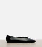 Prada Leather ballet flats