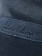 Loro Piana - Cityleisure Suede-Trimmed Storm System® Cashmere Bucket Hat - Blue