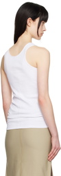 Max Mara Leisure White Sax Tank Top