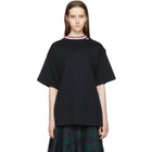 Facetasm Black Tie Back T-Shirt